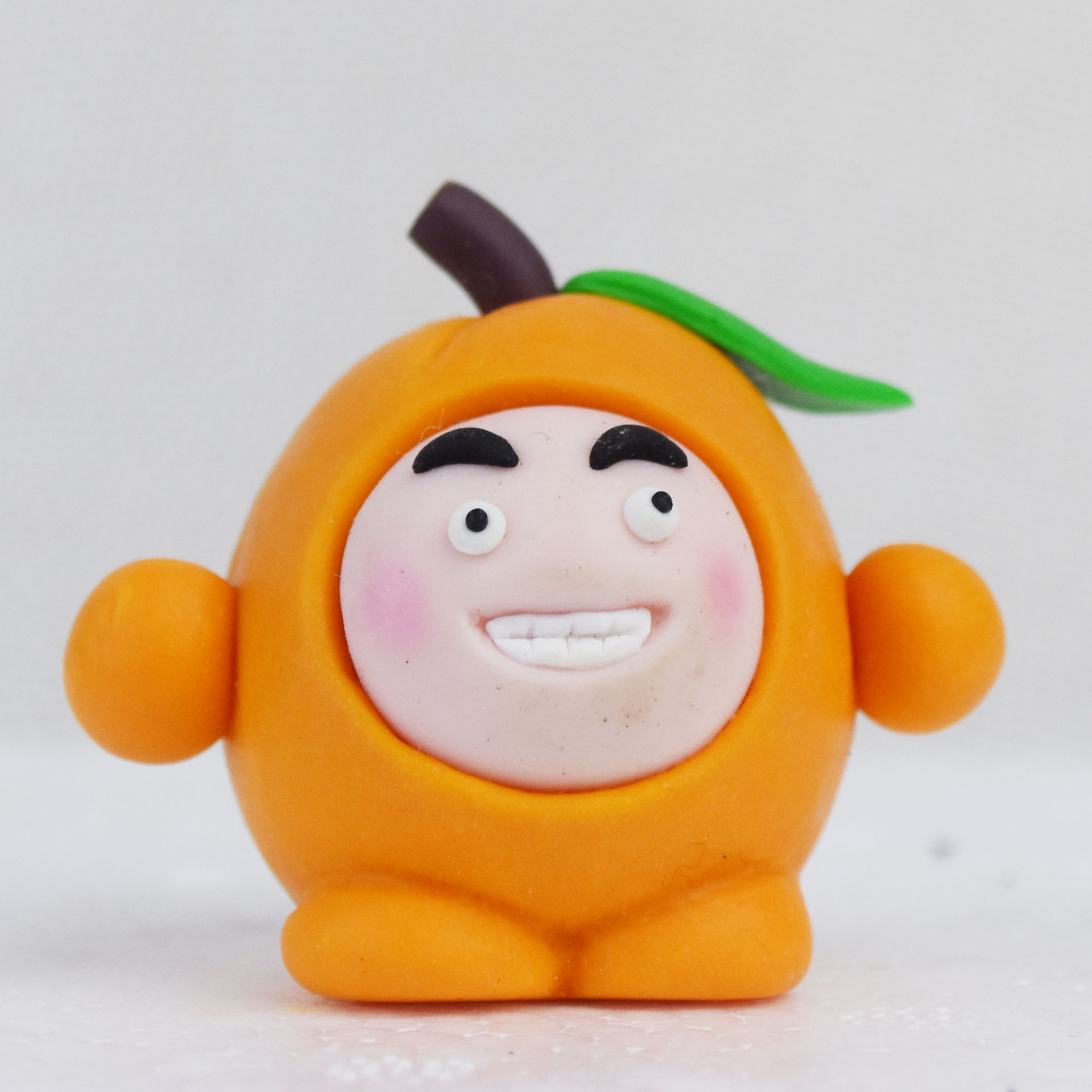 Fruit Ninja Series Cherry Apple Orange Strawberry Pineapple Cake Insert Soft Clay Ornaments