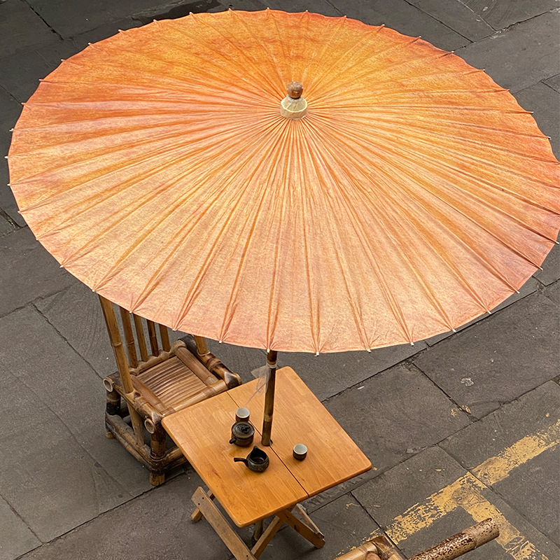 Китайский стиль, большой масляный бумажный зонт для улицы, антикварный дождезащитный и солнечный зонт, винтажный садовый зонт, обрамляющий печь, чайная сетка, красный зонт