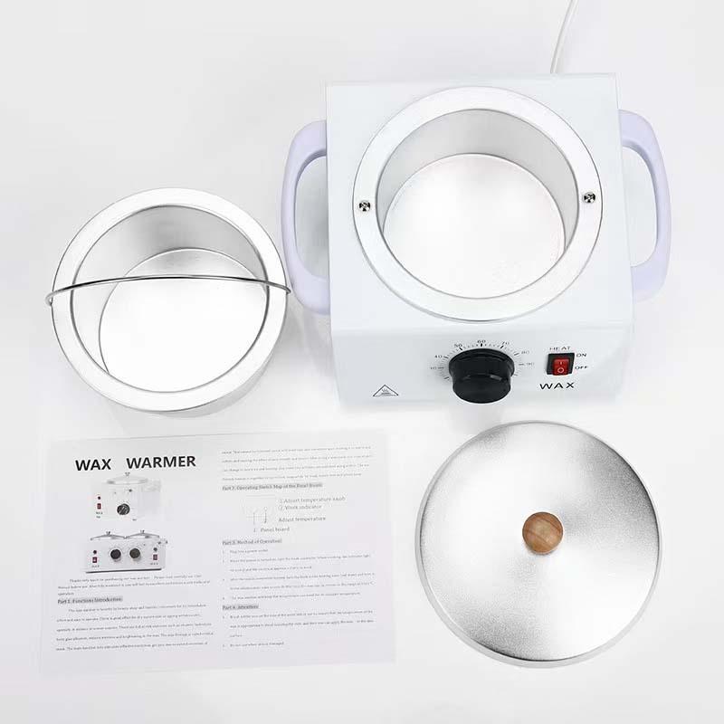 Cross-Border Hair Removal Wax Machine, Beauty Wax Heater, Beeswax Hair Removal Wax Melting Machine, Large Capacity European Standard Single Stove Wax Therapy Instrument