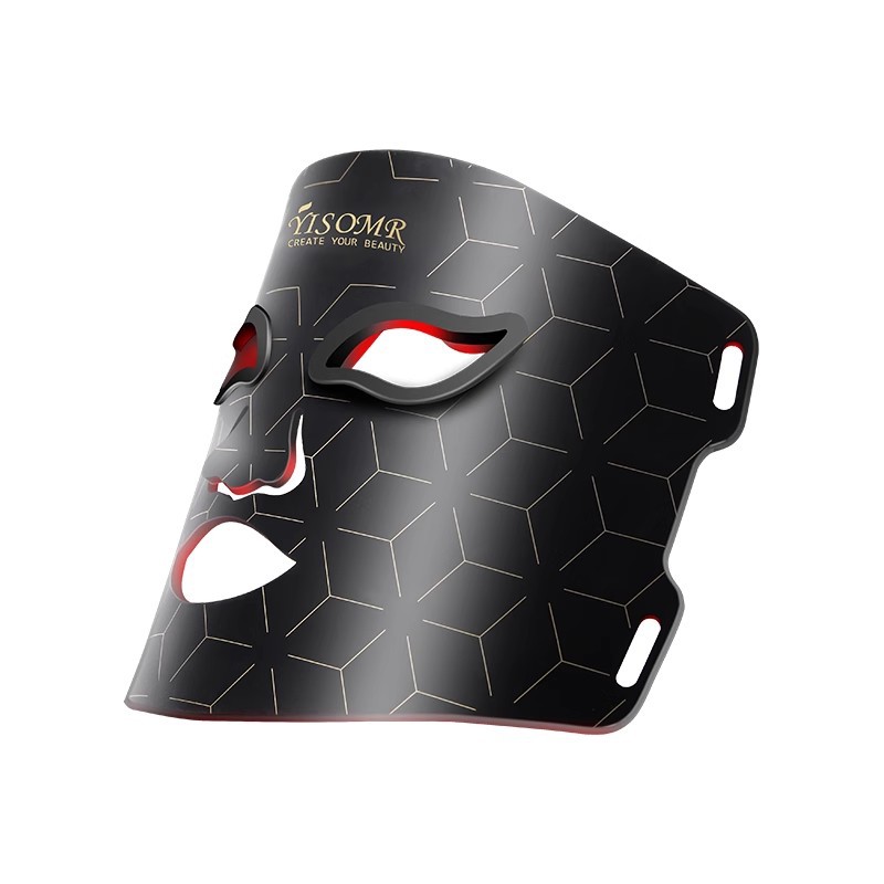 Photon skin rejuvenation instrument led red blue light acne mask beauty instrument household facial mask instrument large row light