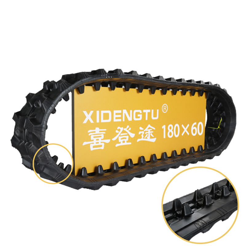 Резиновая гусеница для мини-экскаватора 180/72/37, производитель гусениц
