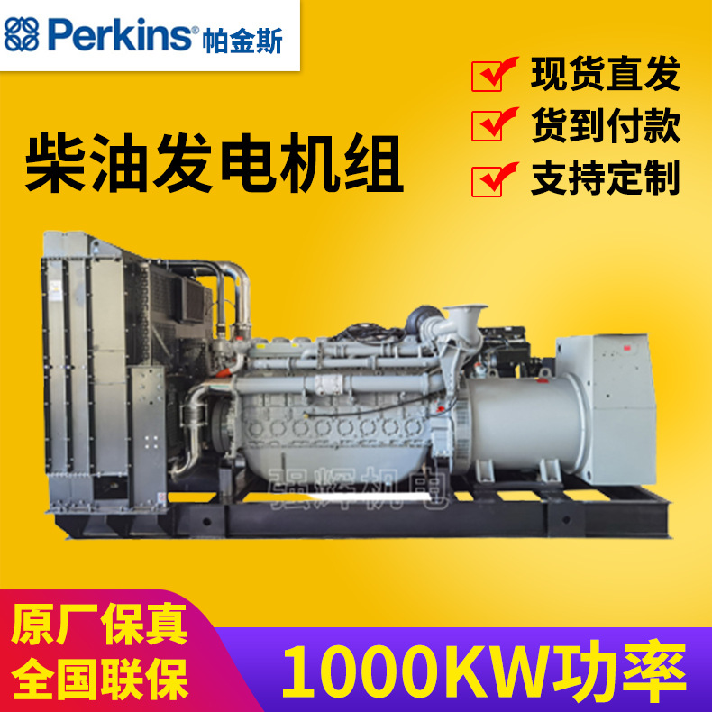 800Kw Diesel Generator Set Perkins Diesel Generator Factory Silent Generator