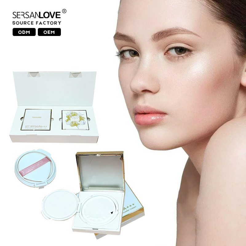 Легкий и безупречный VC крем-кушон, легкий и увлажняющий, стойкий, без прилипаний порошка, увлажняющий, консилер, контроль жира, для сухой кожи