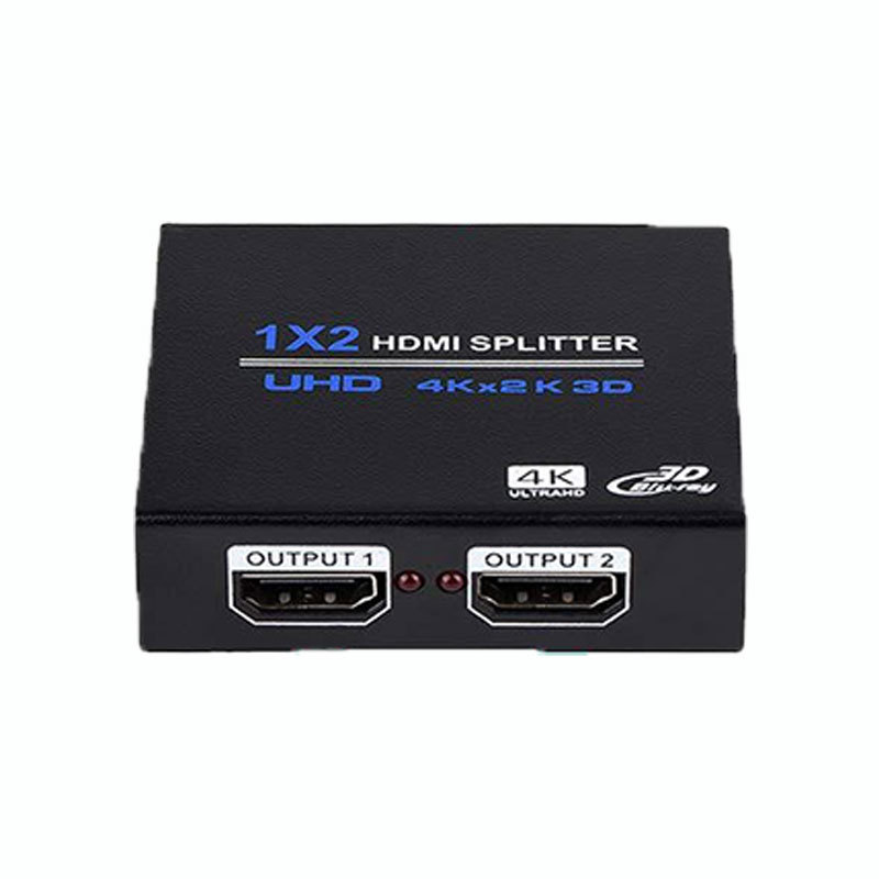 4K HD Video HDMI Splitter 1 minute 2 computer video recorder set-top box display splitter 1 in 2 out