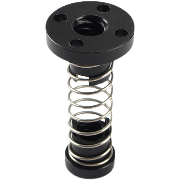 3D printer POM nut T8 brass clearance elimination and return accessories with spring Saigang mute nut