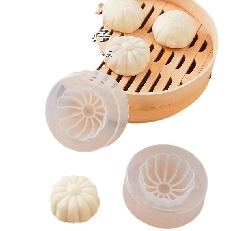 Novice Baozi Artifact Steamed Bread Dumplings Mooncake Bag Manual Lace Mold Kitchen Pasta Making DIY Small