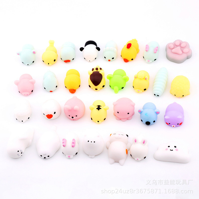 Hot selling novelty creative toys small animals adorable pet kneading music small dumplings whole people vent decompression small gifts