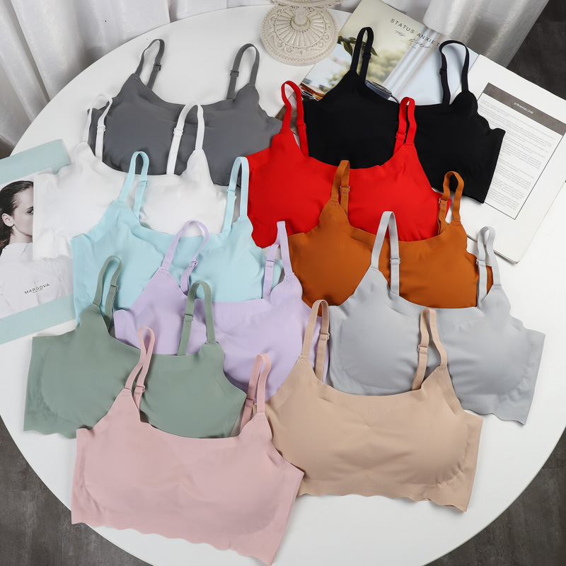 Бесшовный спортивный бюстгальтер для женщин больших размеров