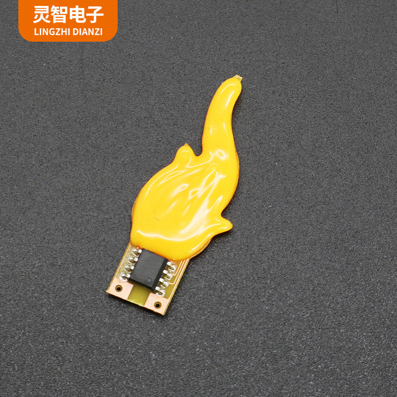 Candle Light Special-Shaped Led Filament Led Bulb Filament Bar Atmosphere Light Bulb Special-Shaped Filament Flashing with Ic