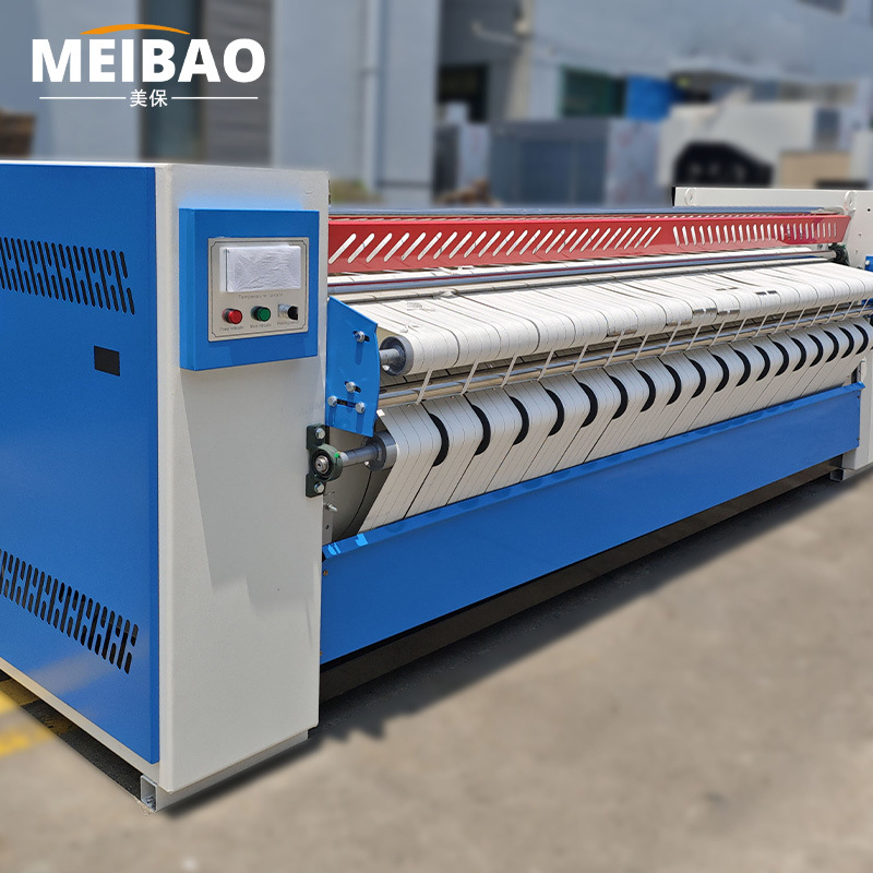 Industrial Ironing Machine for Single Duvet Covers and Pillowcases, Automatic Ironing Machine, Stainless Steel Variable Frequency Five-Roller Equipment Manufacturer, Fully Automatic