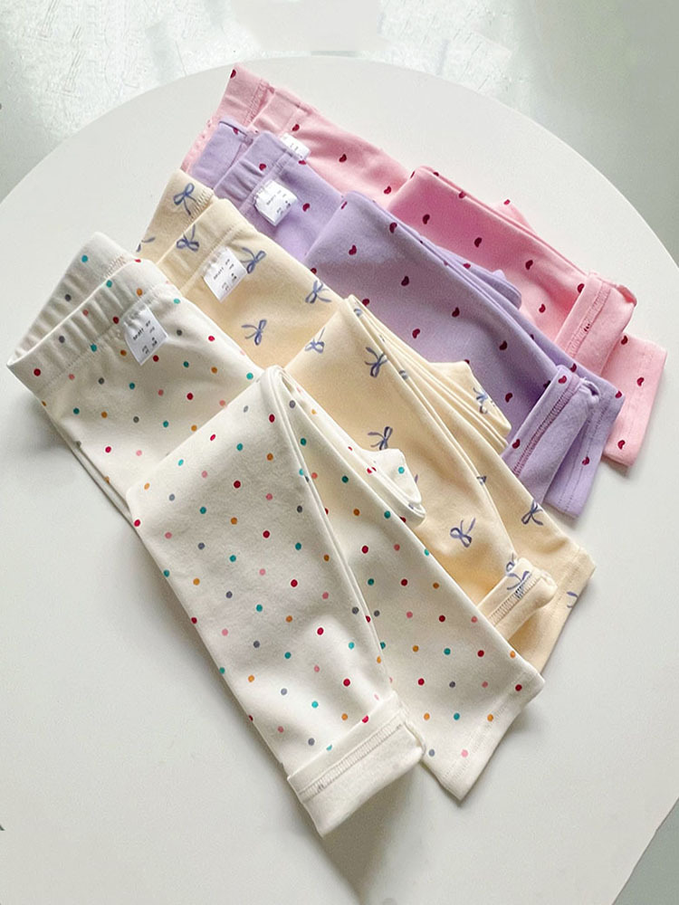 Весенние и осенние новые брюки для девочек утолщенные хлопковые леггинсы для девочек универсальные облегающие брюки