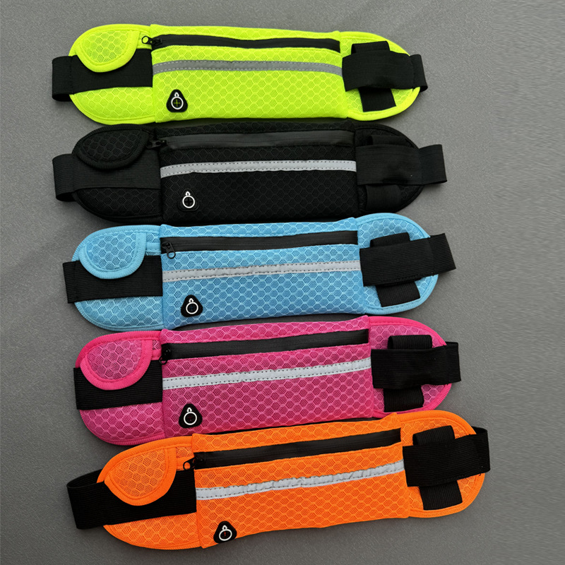 Outdoor Sports Waist Bag Marathon Fitness Running Waist Bag Invisible Close-Fitting Mobile Phone Bag Work Water Bottle Belt Bag
