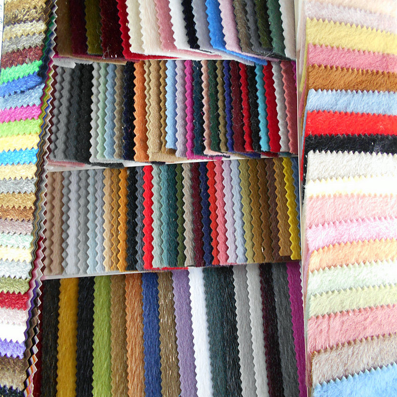 Флокированная ткань из лошадиной шерсти, имитация лошадиной шерсти, однотонная, длинная и короткая шерсть