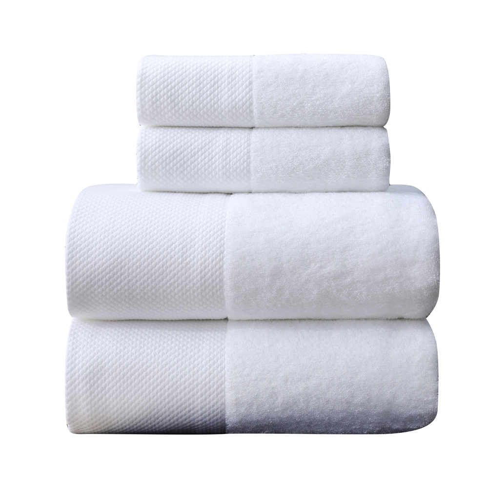 Five-star hotel towel bath towel thickened absorbent cotton homestay hotel beauty salon towel large bath towel logo