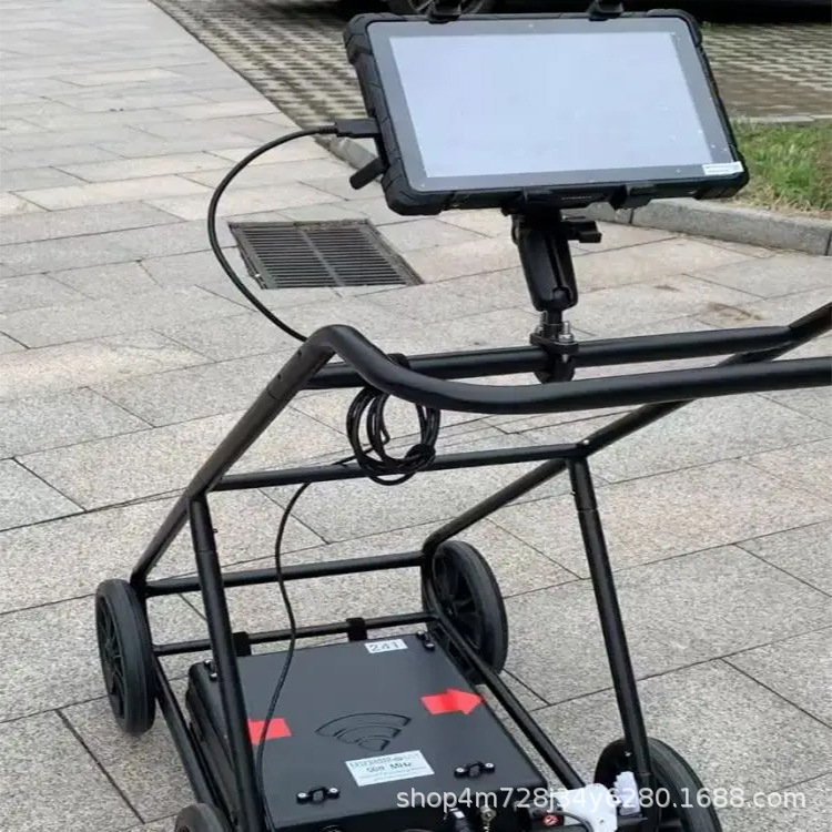 Tunnel geological hidden pipe investigation detector geological radar ground penetrating instrument sewer sewage pipe wireless ground penetrating radar