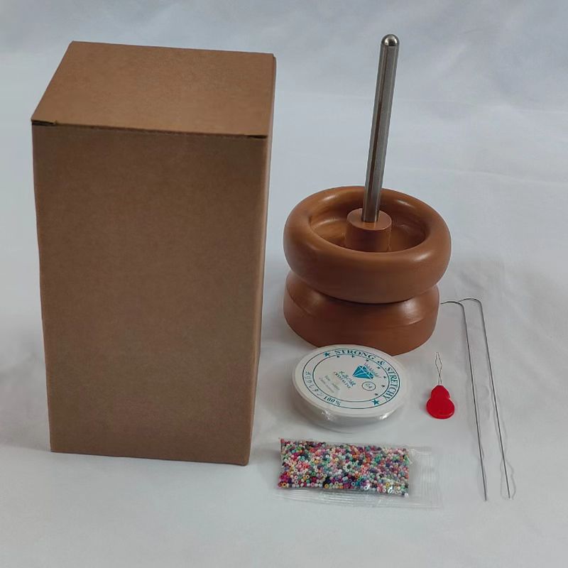 Cross-border New Beech/resin Beading Machine Beading Artifact Handmade Beading Bowl Quick Beading Tool