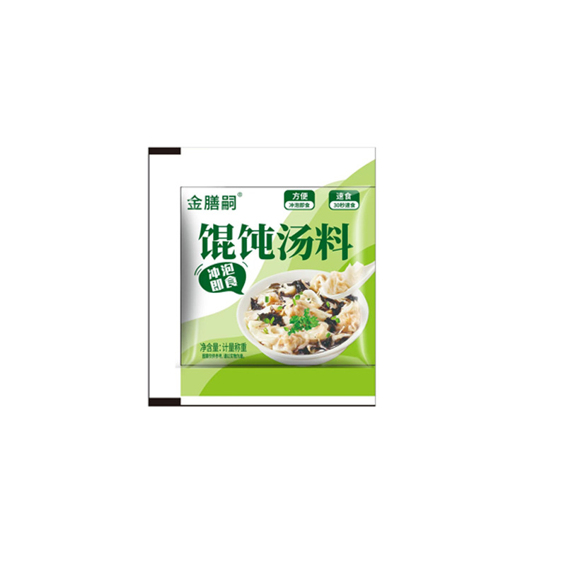 Wonton Soup Seasoning Pack with Seaweed and Dried Shrimp, Instant Wonton Soup Seasoning Packet, Wonton Seasoning Packet
