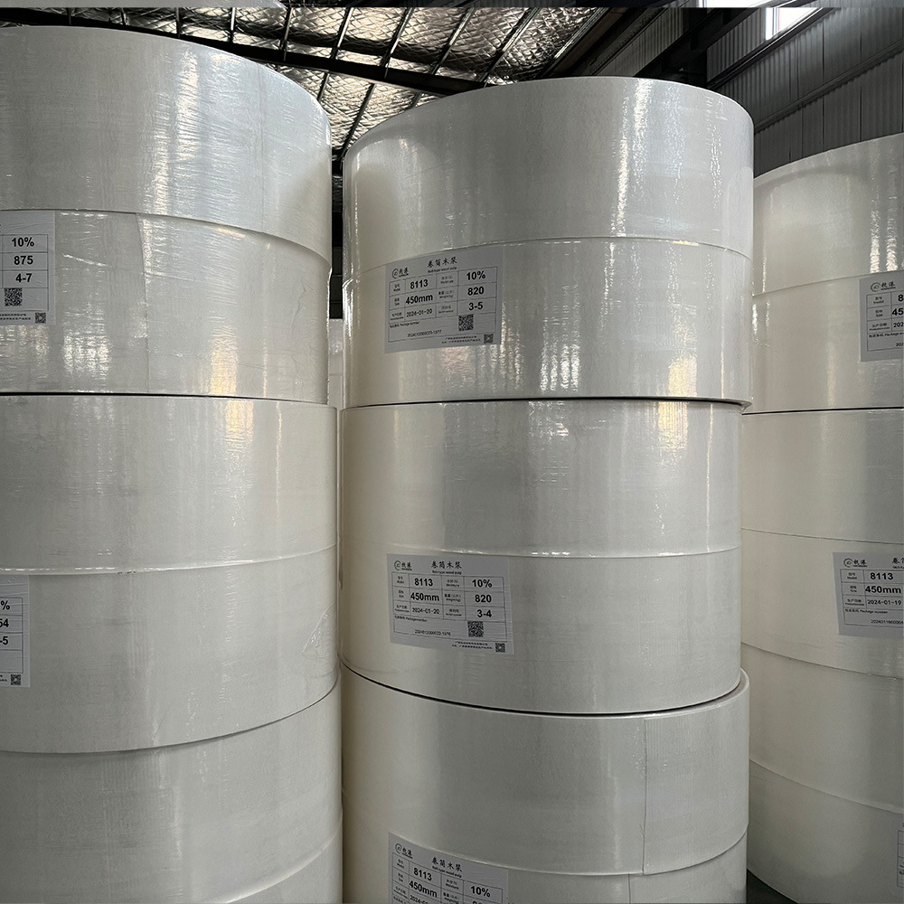 Fluff Pulp Domestic Untreated Roll Fluff Pulp Fluff Pulp Spot Guangxi Hanggang