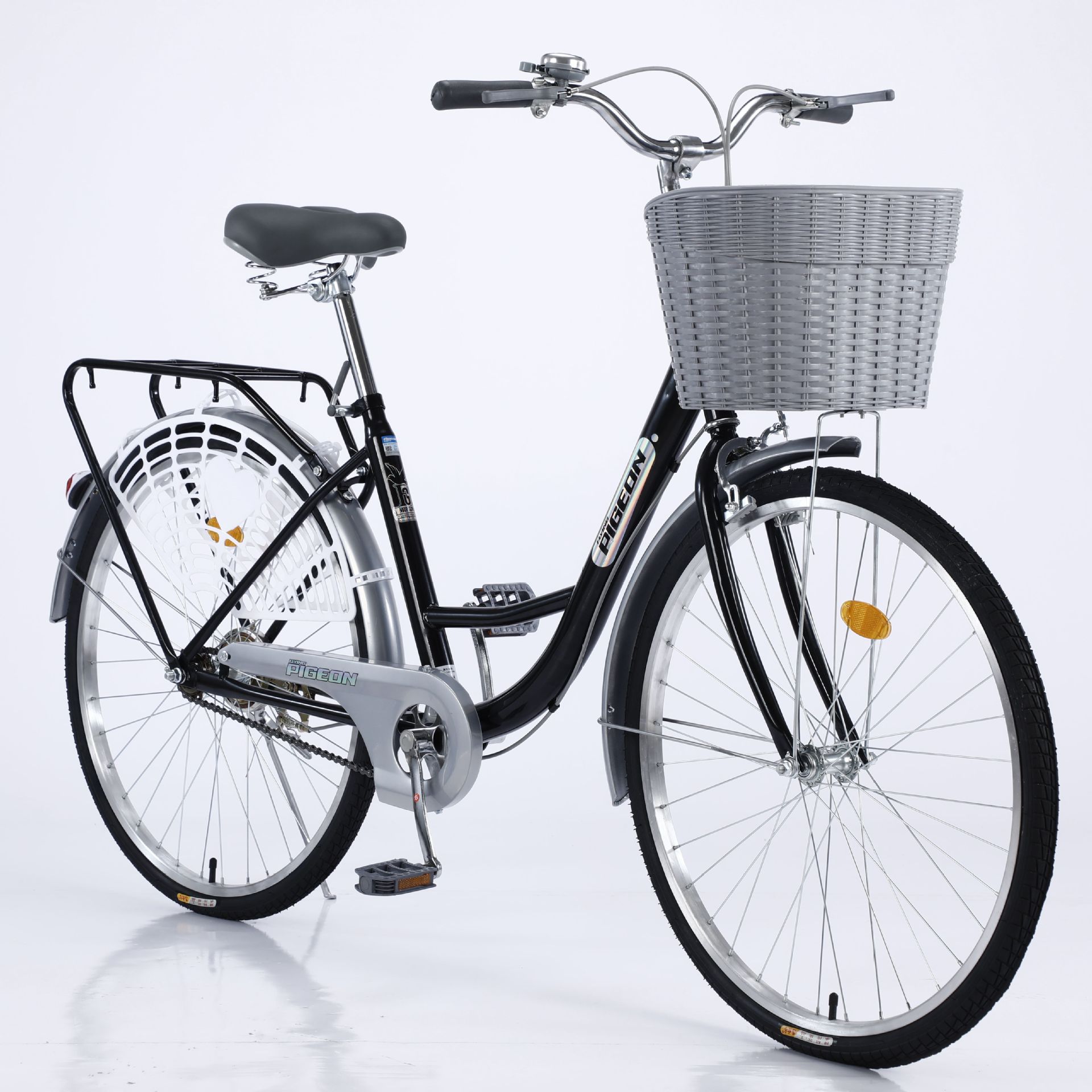Flying Pigeon Brand Bicycle Adult Light Men's and Women's Adult commuter Bicycle for Primary and Secondary School Students Ladies and Women's Work Bicycle
