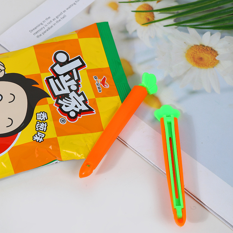 Food Sealing Clip, Moisture-Proof and Fresh-Keeping Clip, Tea Milk Powder Snack Food Bag Sealing Clip, Plastic Can Be Customized with Logo