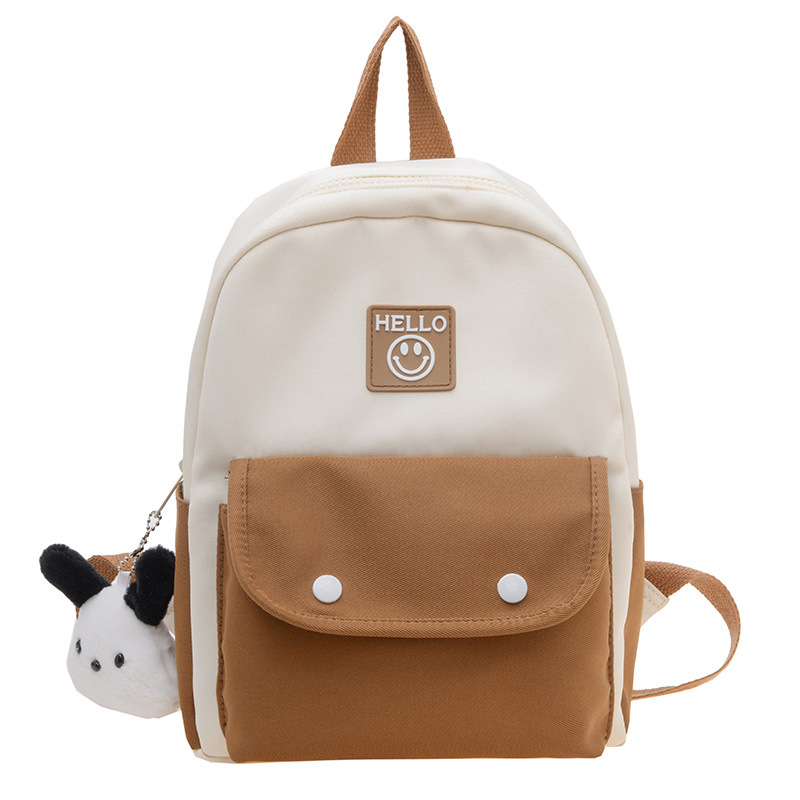 Fashion color children's shoulder bag kindergarten large capacity boys and girls school bag children's travel small backpack wholesale