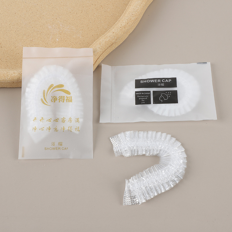 Factory wholesale hotel disposable shower cap bath beauty salon waterproof shower cap now independently packaged