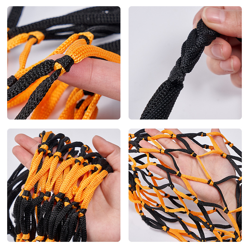 Basketball Bag Basketball Bag Basketball Net Bag Sports Training Storage Bag Basketball Football Handmade Net Bag