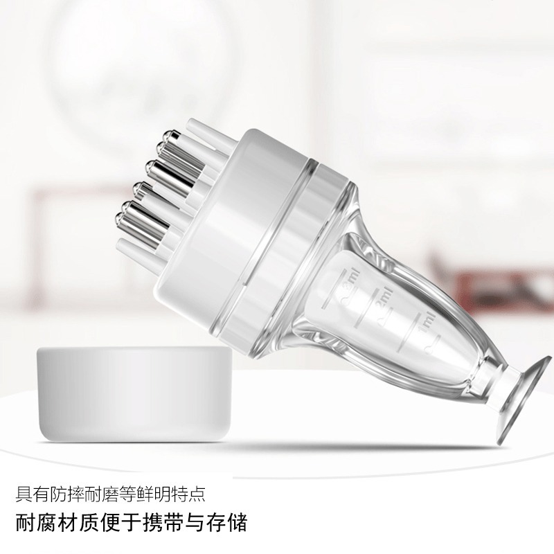 Mino Scalp Applicator Head Dil 1ml Ball Application Liquid Guide Massage Hair Care Comb Essential Oil Drug Delivery Artifact