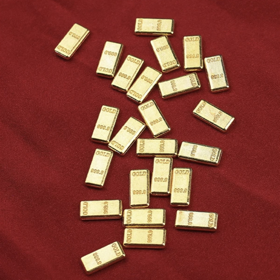 Fine decoration solid a one gram simulation small gold ornaments use home decoration ornaments cornucopia and so on