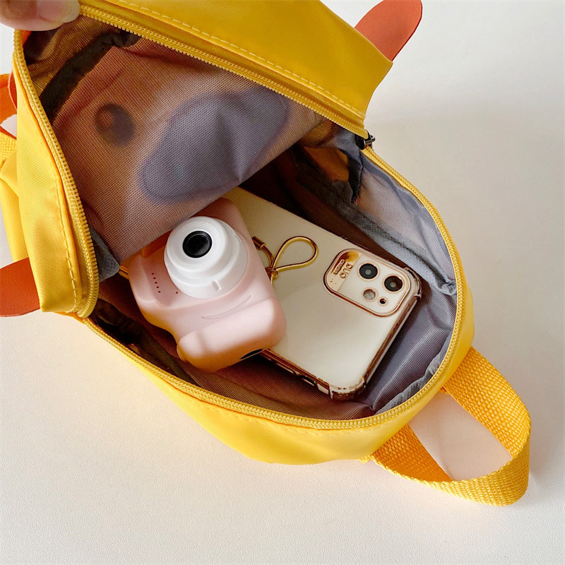 Kindergarten Bag Cartoon Cute Little Yellow Duck Girls' Backpack Children's Bag 1-5 Years Old Baby Mini Backpack