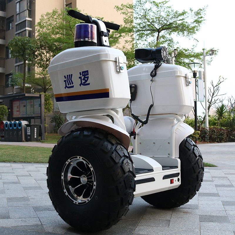 Off-road electric two-wheel property security balance car patrol car somatosensory two-wheel intelligent adult walking thinking car