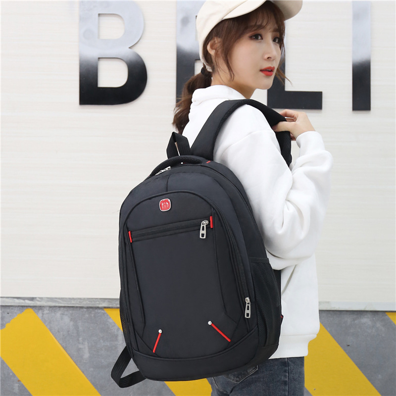 Cross-border wholesale bag simple all-match large capacity student backpack fashion travel commuter laptop bag