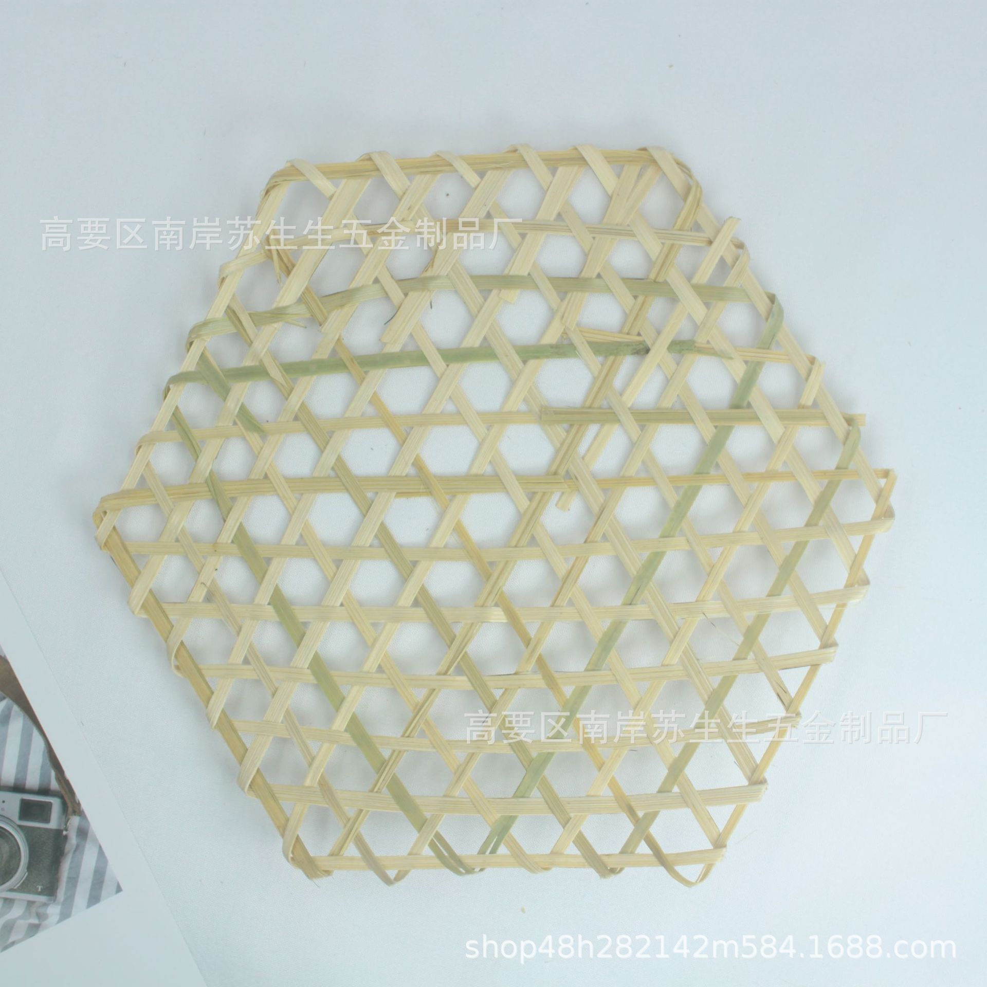 Ручные изделия из бамбука, бамбуковая сетка, до 6 глаз, антипригарная декоративная решетка