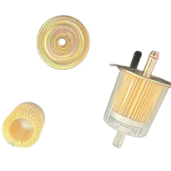 Export Wholesale Combination Package Gf61 Motorcycle Accessories Garden Machinery Gasoline Filter Plastic Iron Cover Filter Element Oil
