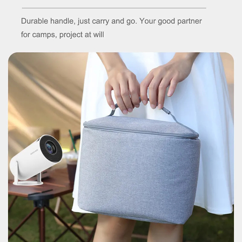 Cross-Border Popular Hy300/Hy300 Pro Barrel Projector Satchel Cosmetics Bag Bubble Wrap and Waterproof Storage Box