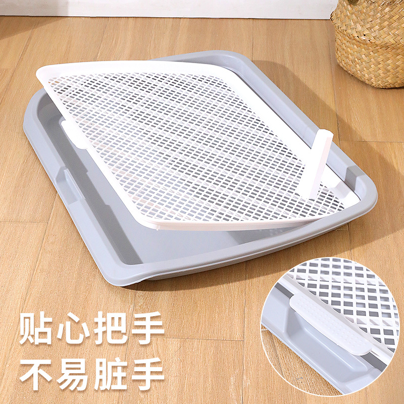 Integrated Flat Dog Toilet for Large Dogs, Small Size Dogss, Flushable Flat-Panel Dog Potty, Dog Supplies