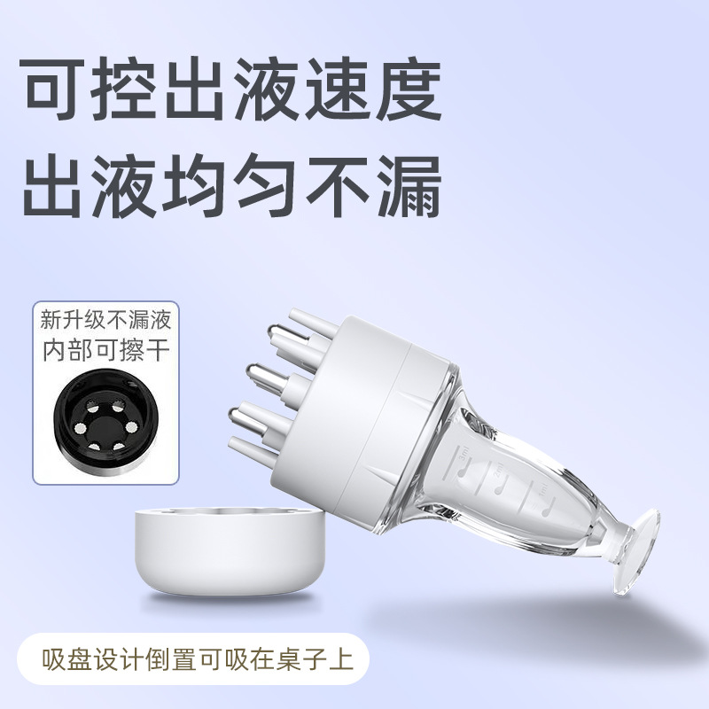 Scalp Applicator, Liquid Applicator, Hair Growth Liquid Applicator, Roller Ball Applicator