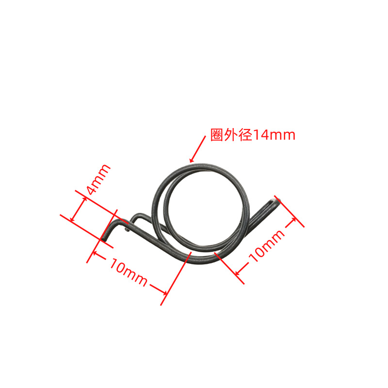 in stock electric vehicle brake handle spring return spring double torsion spring