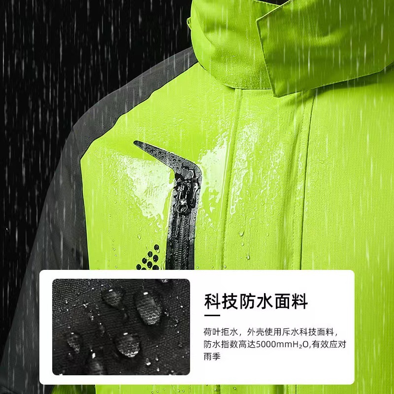 Factory direct winter assault clothing plus velvet padded mountaineering overalls coat can be printed logo