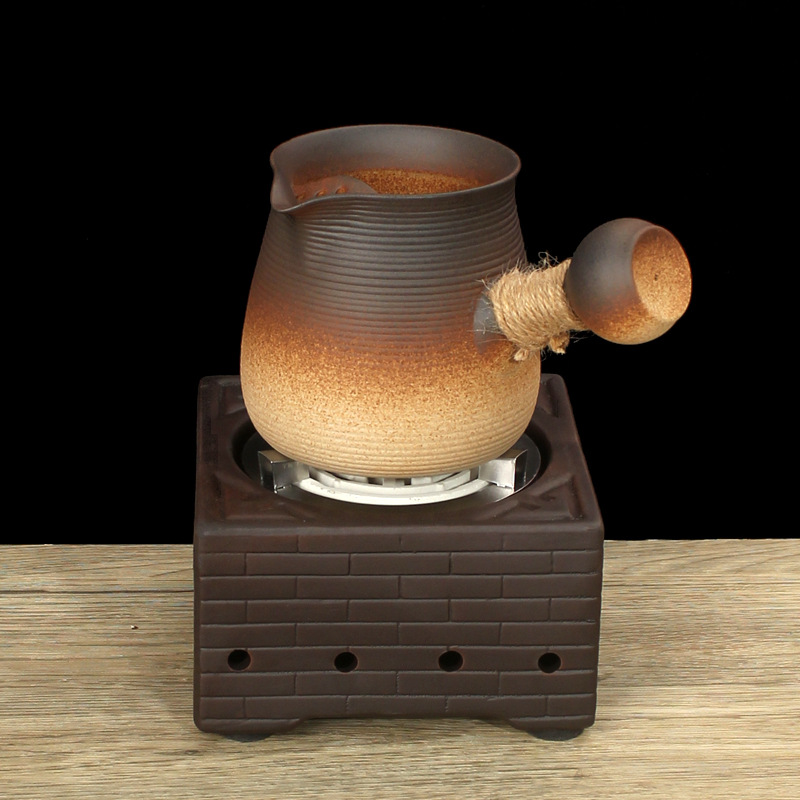 Fireplace tea boiling northwest pot tea boiling stove electric wire stove electric ceramic stove household small size square stove 300W