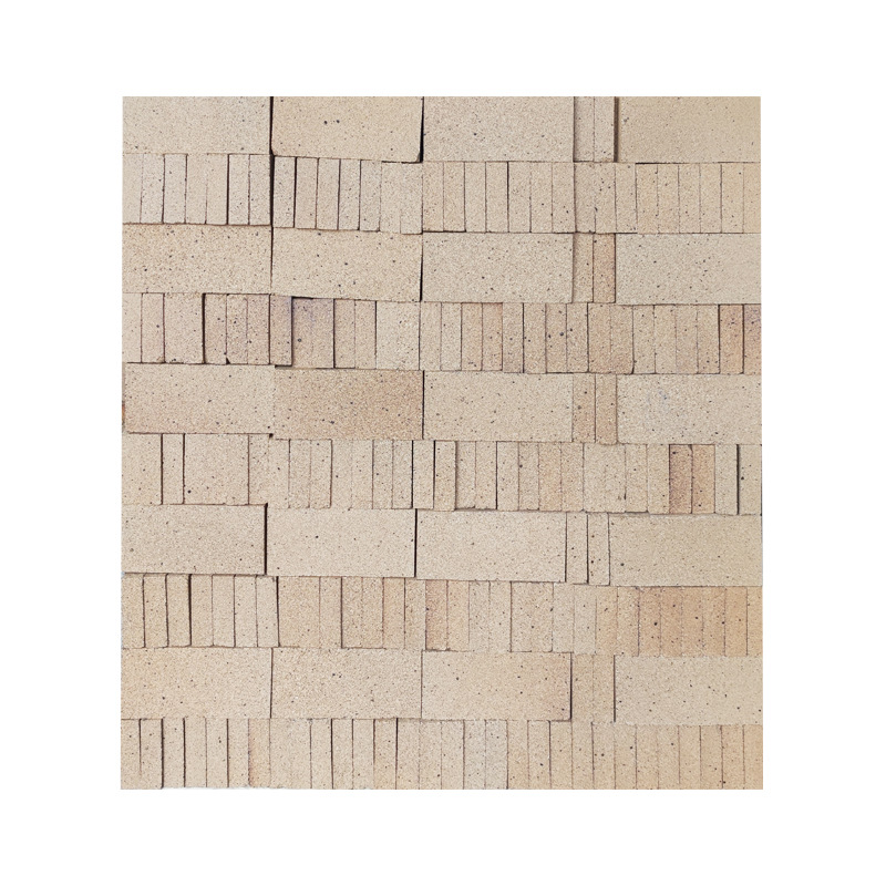 Clay half piece refractory brick size 230*114*20 two pieces, three pieces for laser cutting