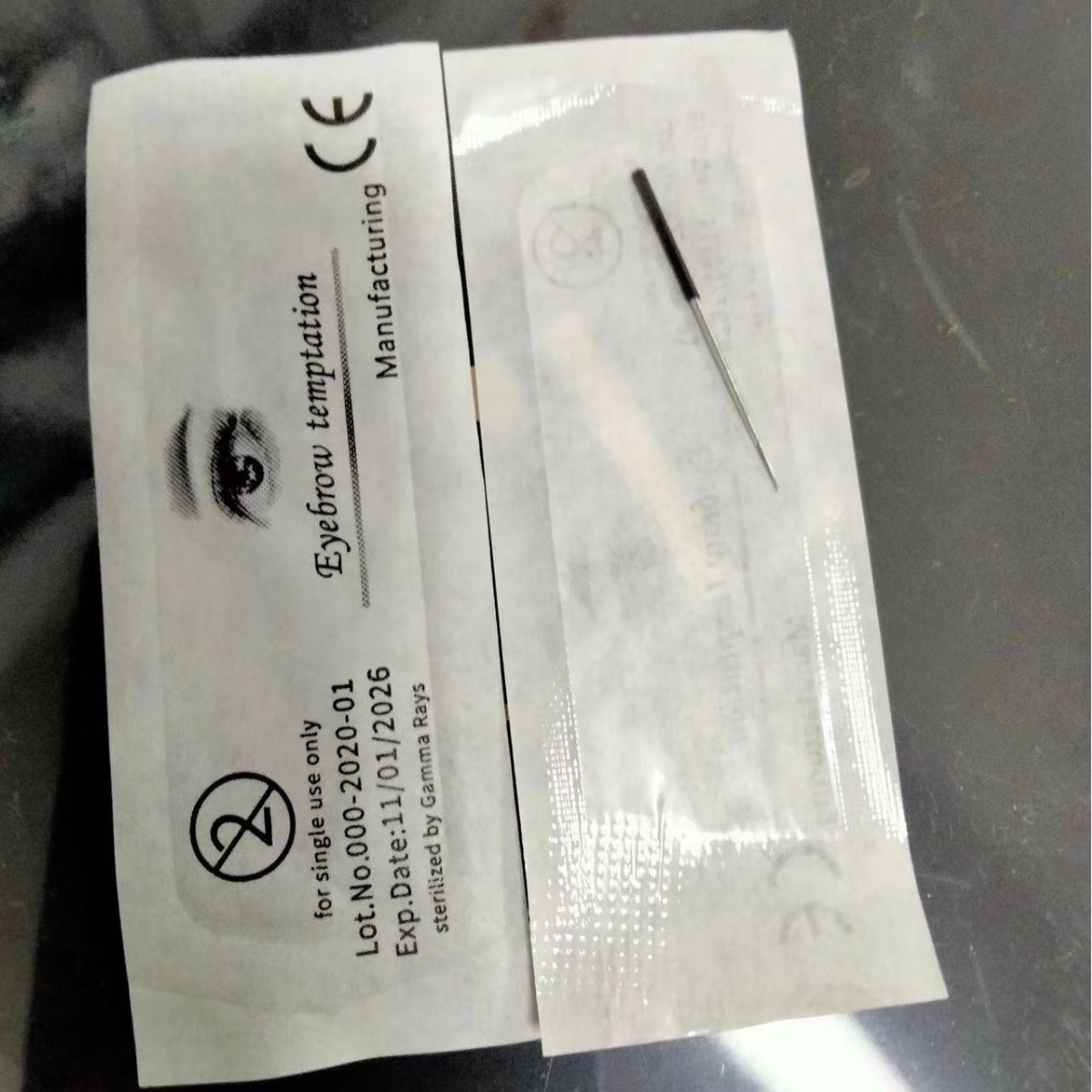 Embroidery God Curved Embroidery Three Needles Round Nexing Round Mouth Five Needles Manual Fog Eyebrow Round 35 Fog Steel Needle Pieces