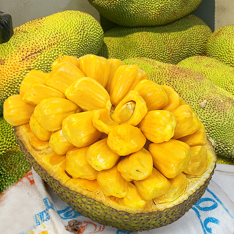 Свежий фрукт джекфрут Хайнань, сезонный, целый 5-20кг, бесплатная доставка, красная мякоть