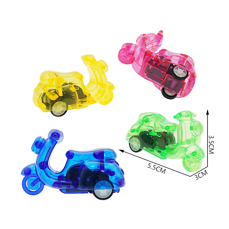 Professional Manufacturing Gift Pull-back Car Mini Pull-back Motorcycle Cross-border E-commerce Toy Capsule Gashapon Gift