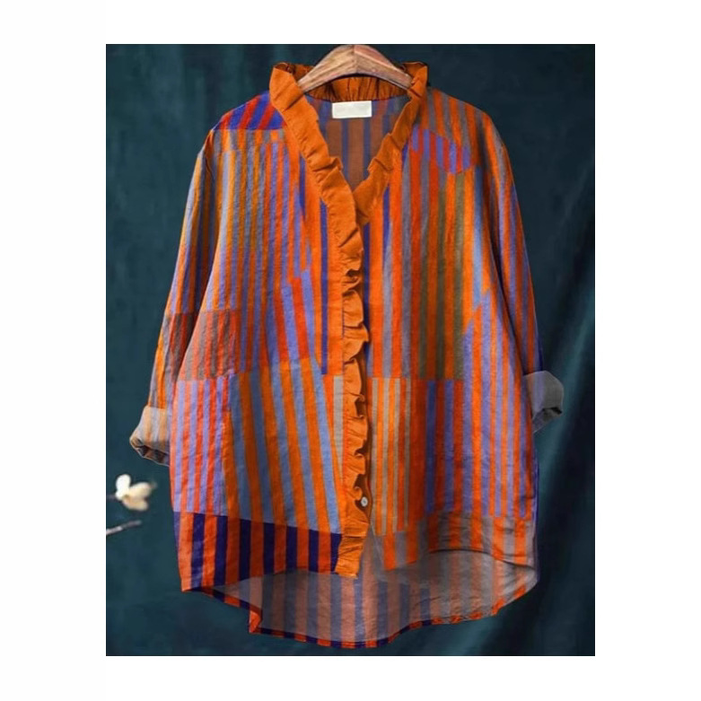 Кросс-бордерная летняя футболка для женщин, новая, свободная, с принтом, плюс размер, Amazon AliExpress 2025 года