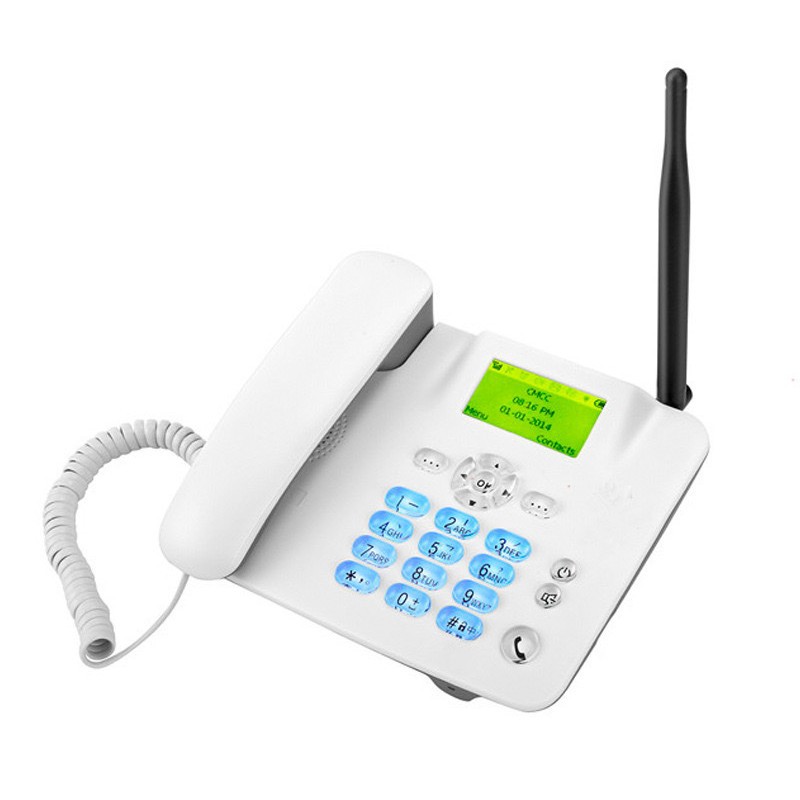 Gsm Wireless Card Sim Dual Card 3g Landline Phone Mobile 2g Office Home Fixed Line Fm Radio Cross-Border