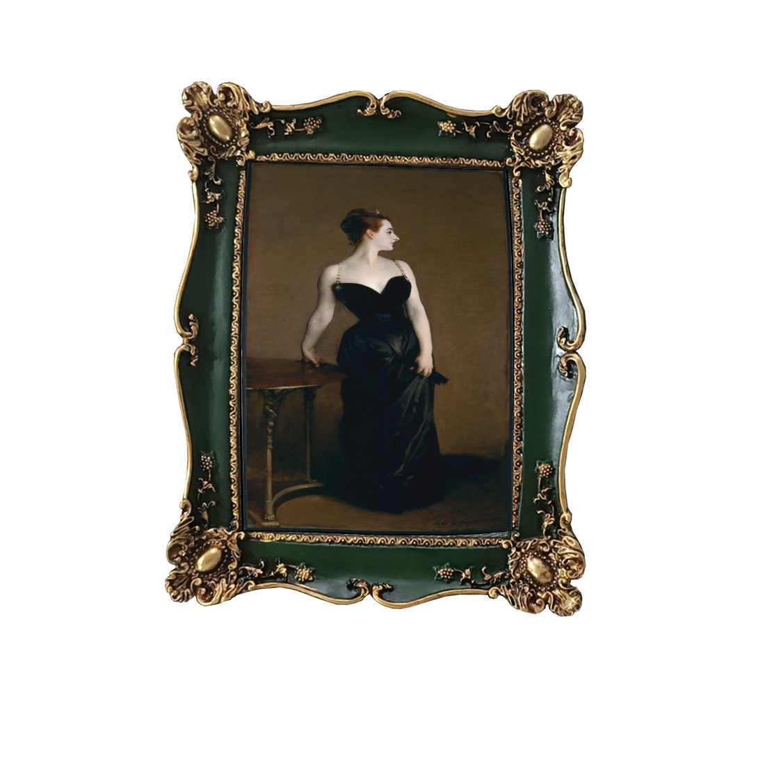 European Style Retro Creative Resin Decorative Picture Frame Phnom Penh Photo Frame Wall Hangable Classical Oil Painting Photo Frame Retro Photo Wall