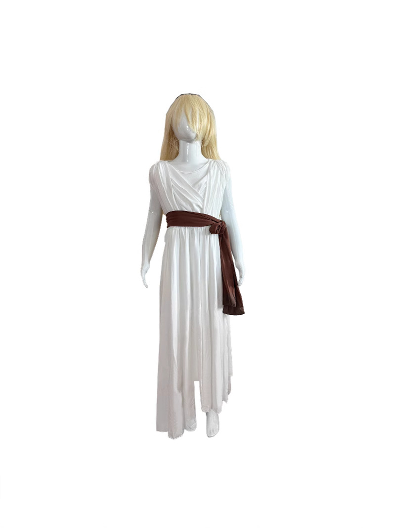 Halloween-Star Wars Cosplay Jedi Knight_Rey Cosplay Costume Two-Dimensional Clothing for Kidsren