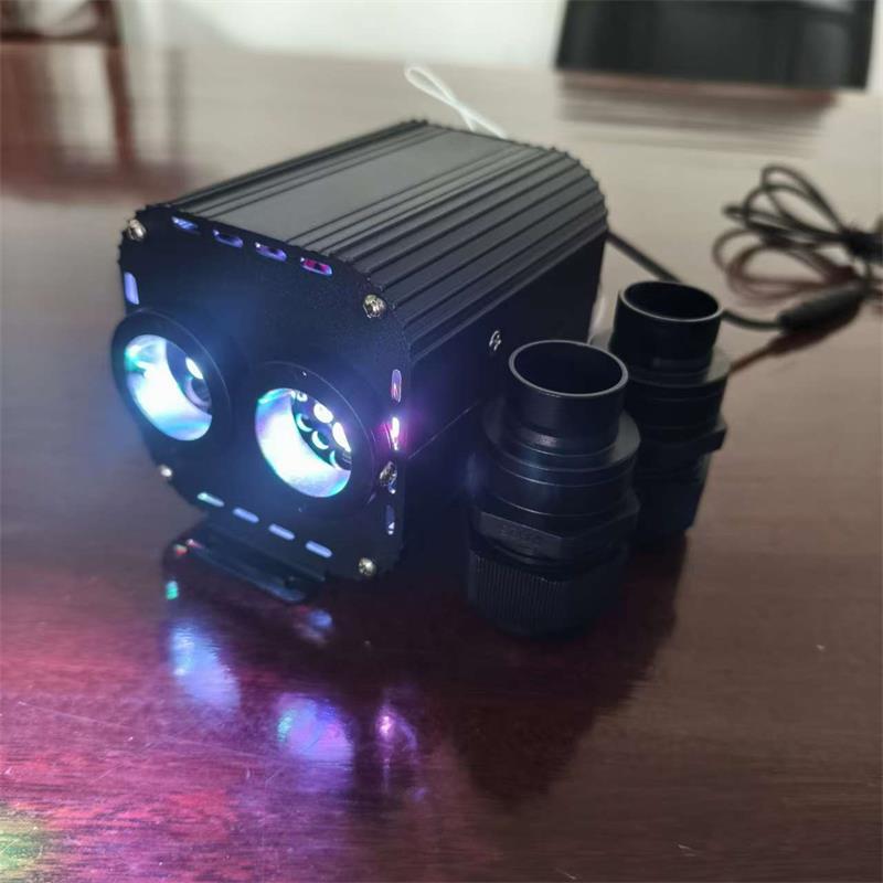 20W двухголовочная волоконно-оптическая лампа для потолка звездного неба