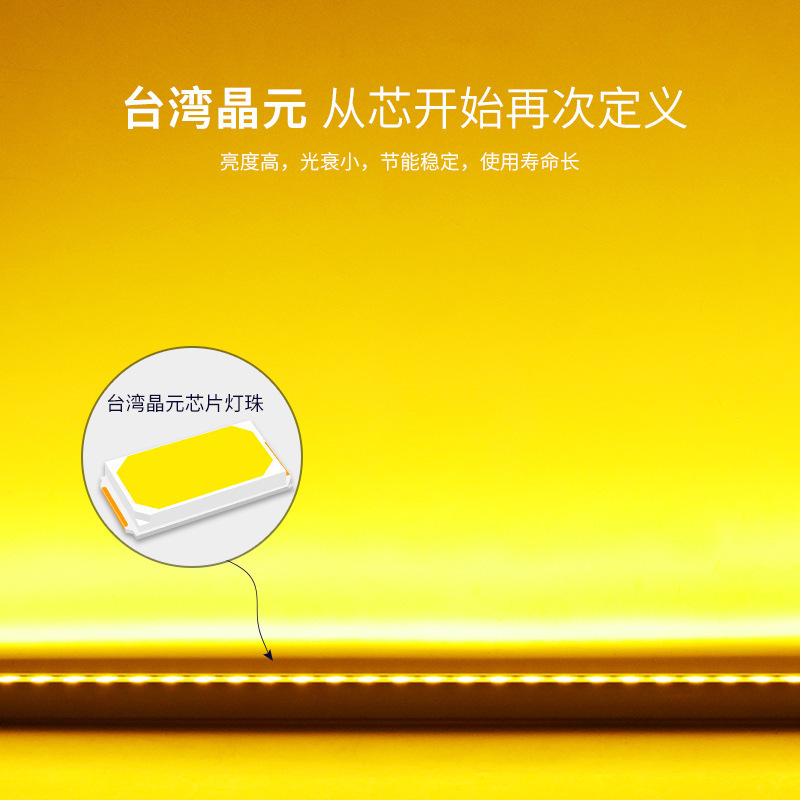 Led Line Light Outdoor Wall Washer Marquee Light Hotel Exterior Wall Lighting Bridge Outline Warm Yellow Billboard Waterproof